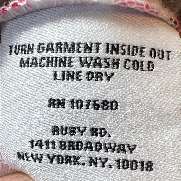 Ruby Rd. Black and Red Patterned Blouse - Picture 6 of 7